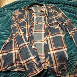 Passport flannel button up shirt. XL